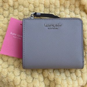 NWT Kate Spade ♠️Cameron Small L-zip Bifold Wallet